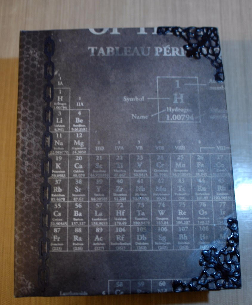 Kathy Orta All occasions Mini Album with Tim Holtz Laboratory Paper