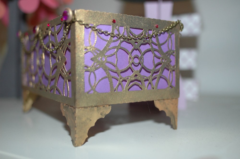 altered desk decor box