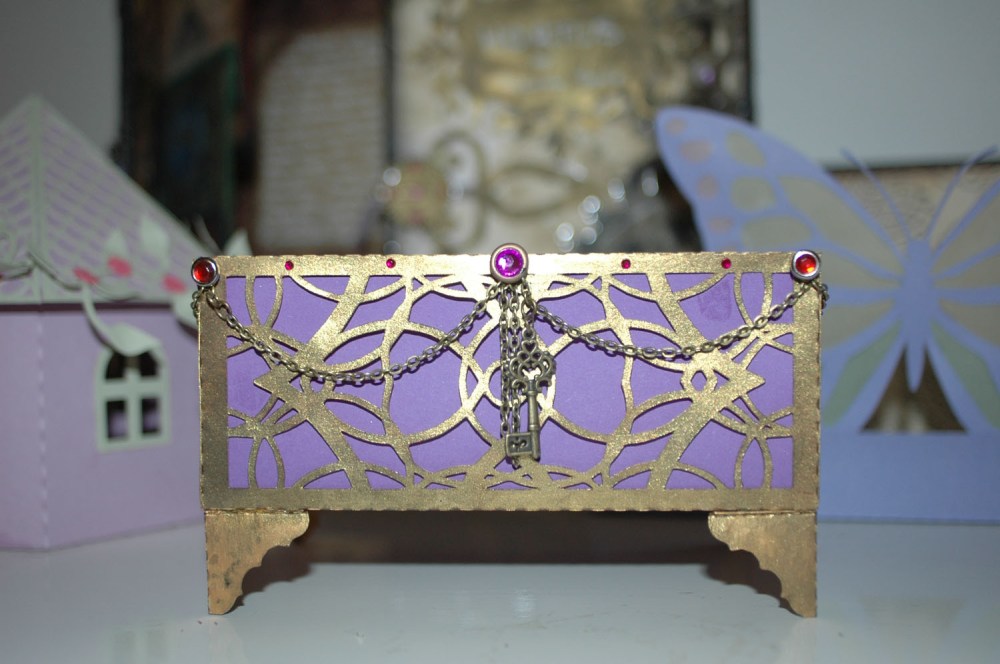 altered desk decor box