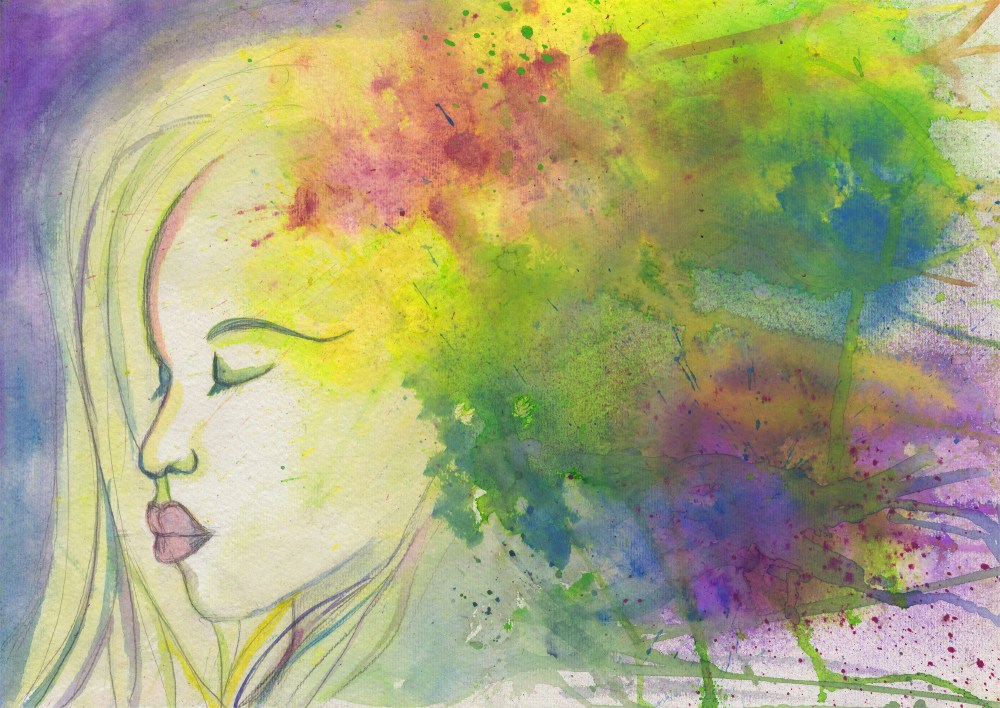 spray ink ostara lifebook 2014