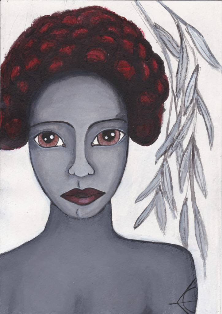 lifebook limited colour scary vampire woman