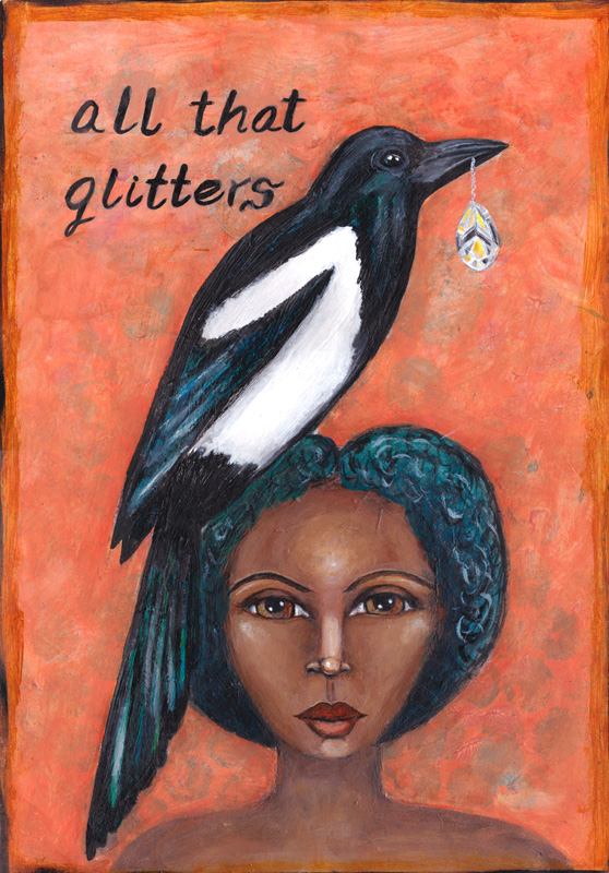 all that glitters painting joanne seale