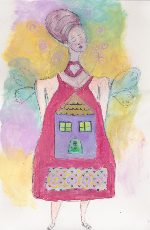 artsy abode lifebook joanne seale painting