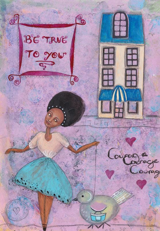 ballerina painting joanne seale
