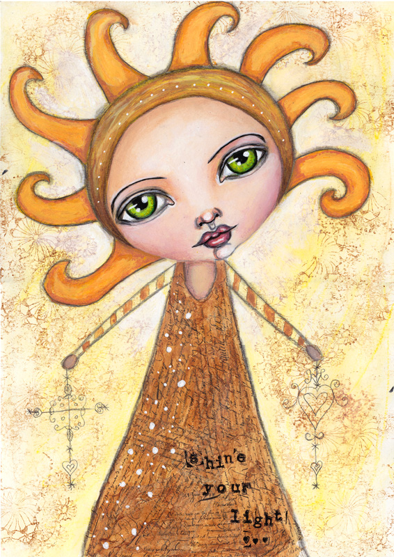 Beacon of light life book painting joanne seale