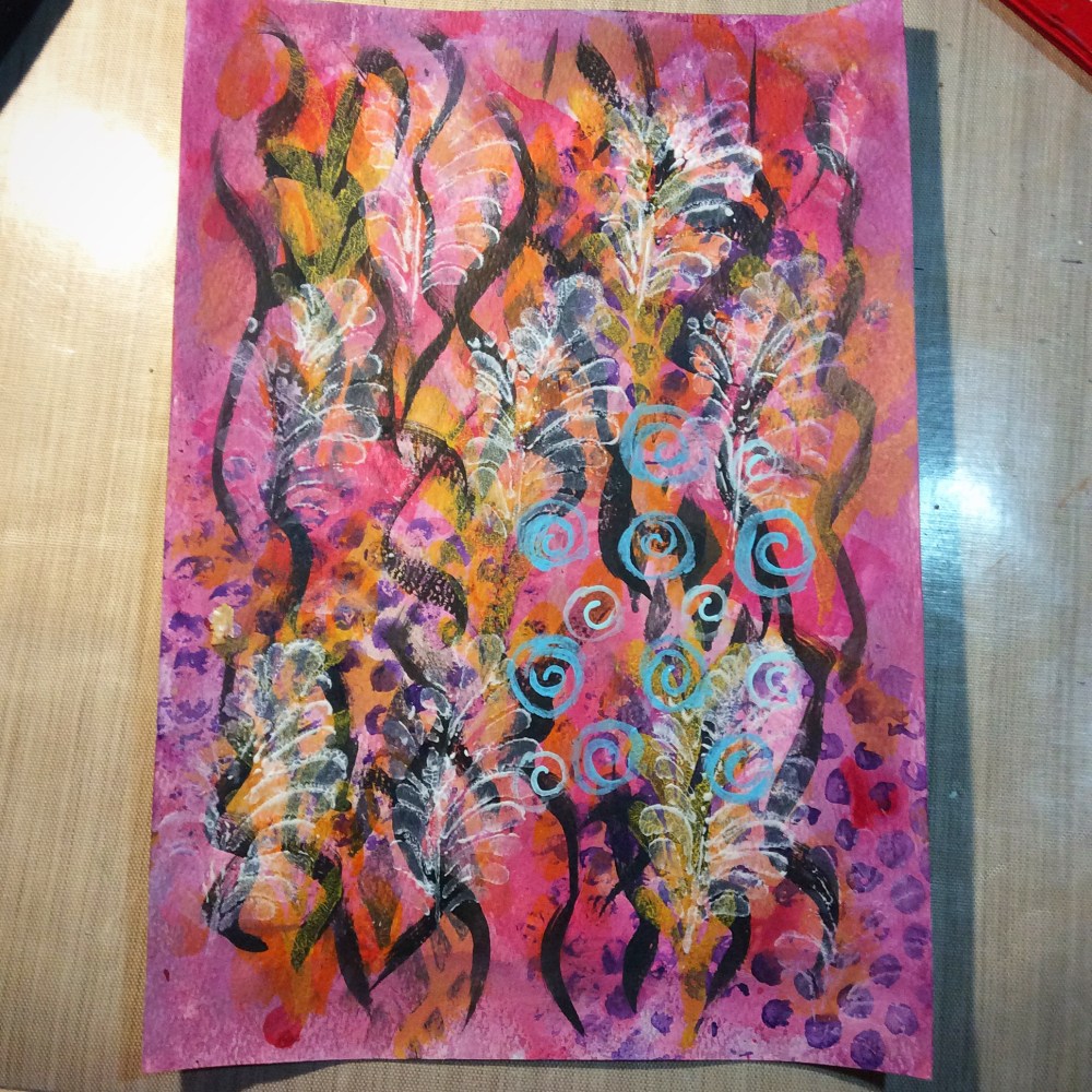 Painting background joanne seale