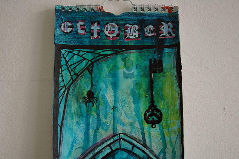 Calendar art journal project joanne seale