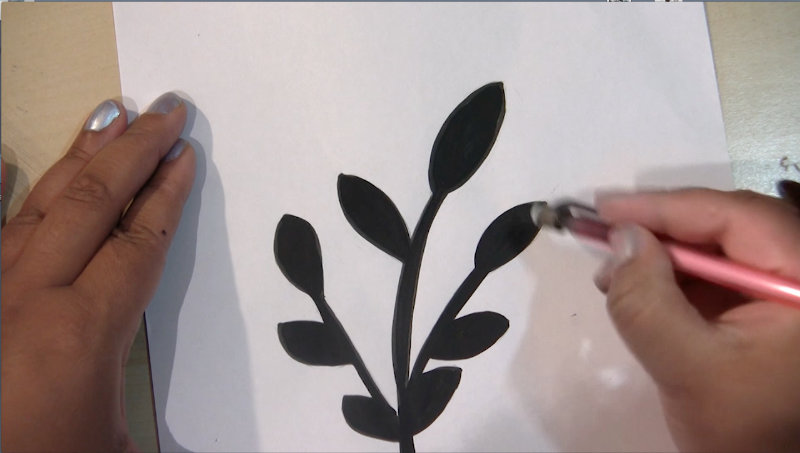 paper cut christmas decorations wreath joanne seale