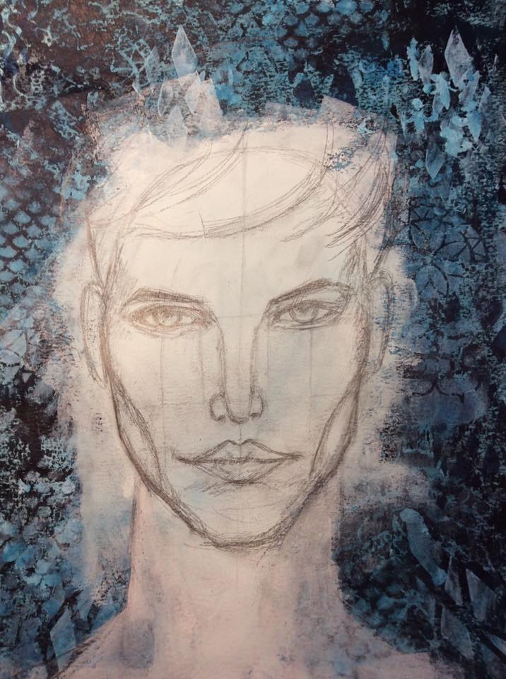 Bowie painting joanne seale