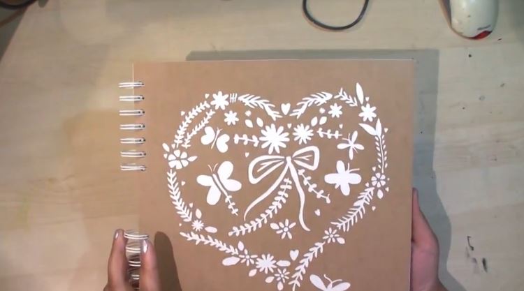 paperchase scrapbook album art journal joanne seale