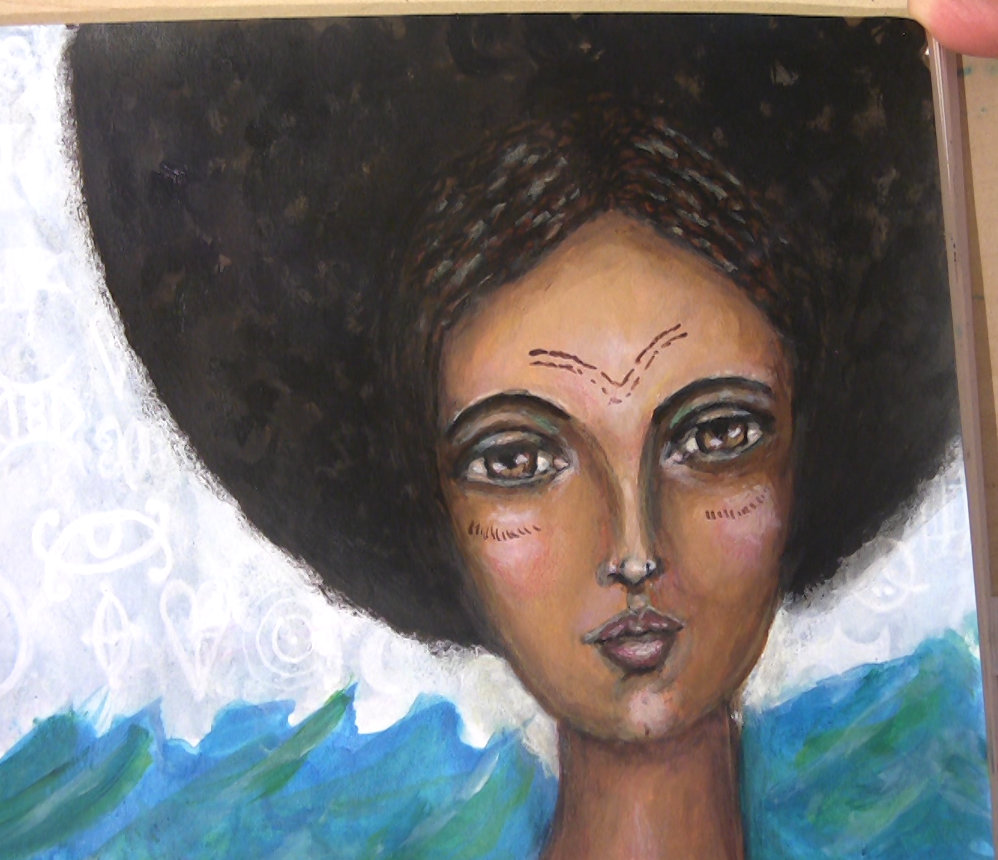 art journal page joanne seale