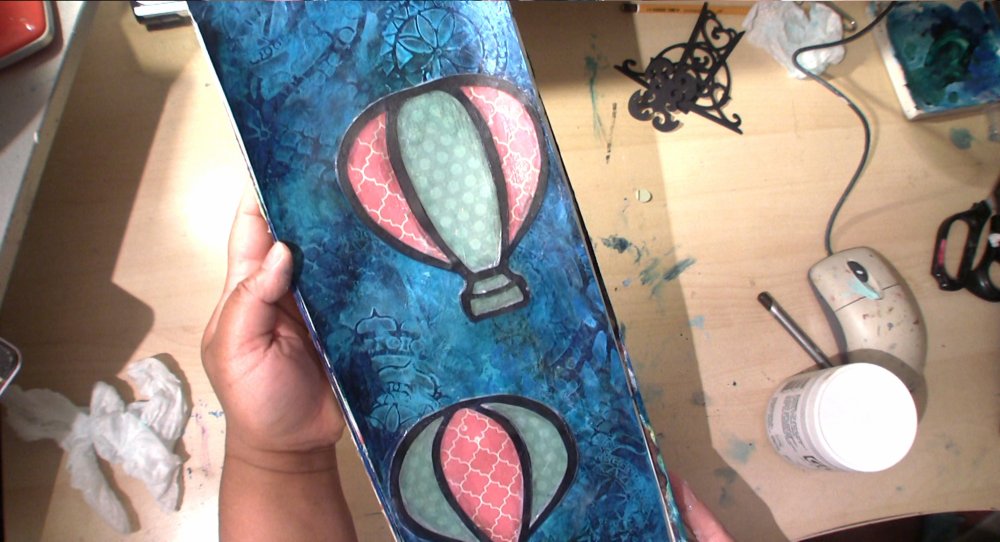 march art journal page joanne seale