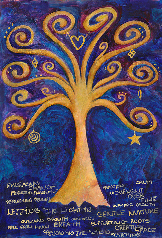 tree of life painting joanne seale