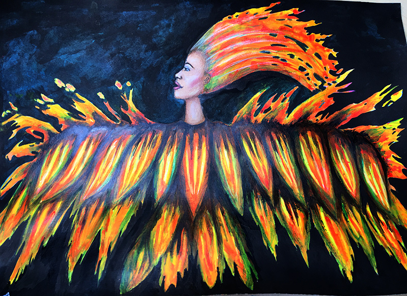 from the ashes painting joanne seale