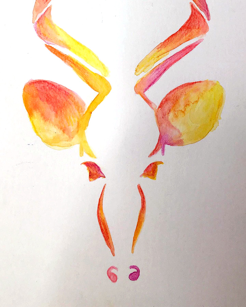 watercolor pencil kudu tutorial joanne seale