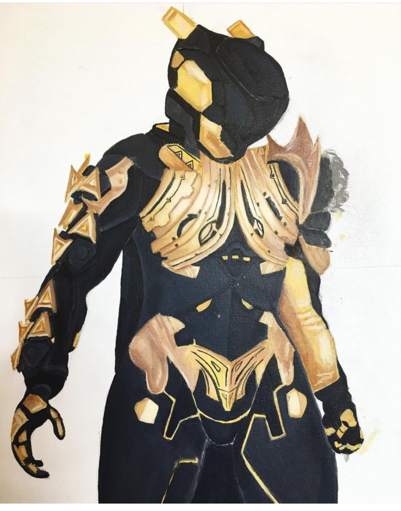 Anthem storm painting fanart Bioware