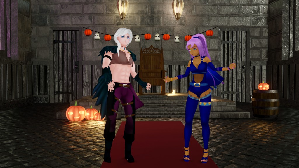 Gothic medieval castle 3d render