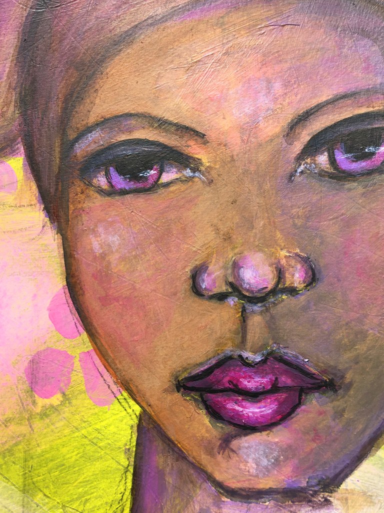 Just be yoursef painting jo wonderland