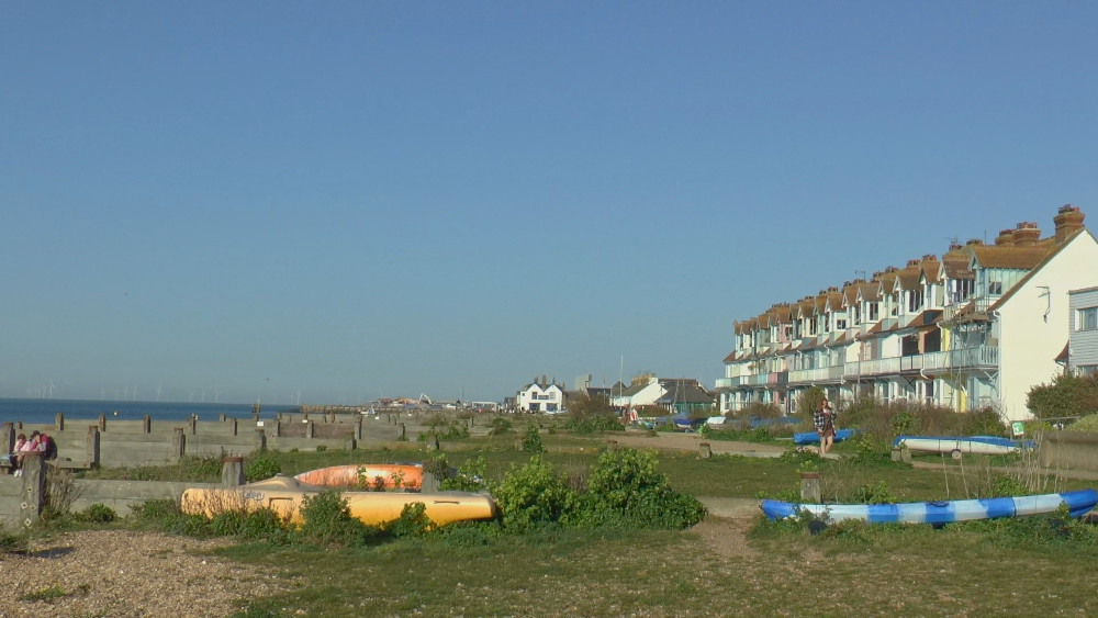Whitstable seafront, uk